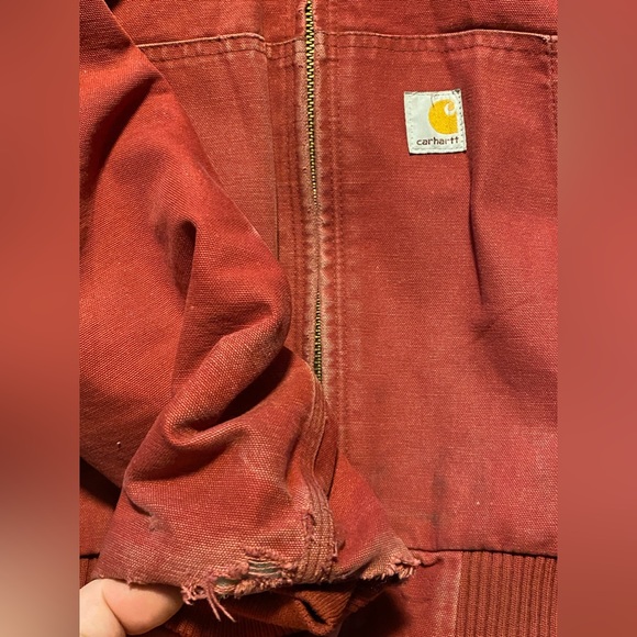SOLD 90’s Carharrt Hooded Jacket - Picture 4 of 4